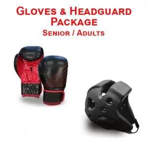 Head Guard & Gloves - Senior/Adults