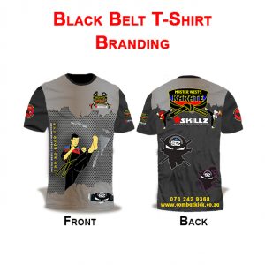 Black Belt T-shirt Branding